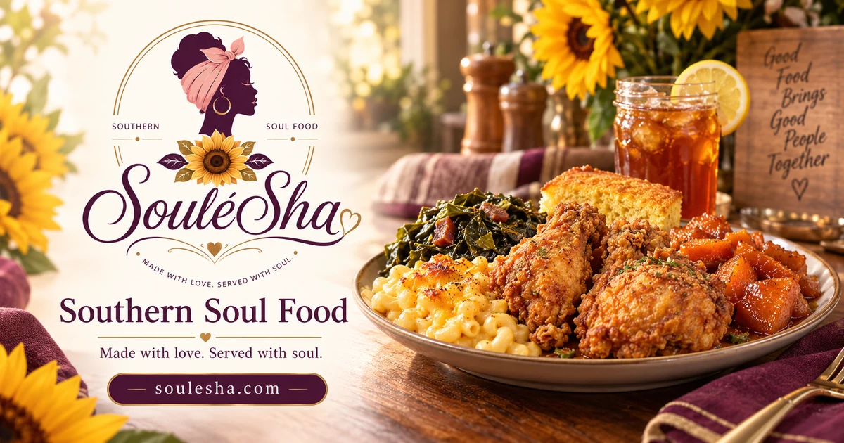 SouleSha Southern Soul Food brand mark